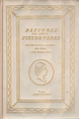 Discorsi del Conte Pietro Verri