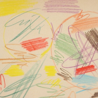 Zeichnung von Roberto Crippa, Spiralen, Roberto Crippa, Roberto Crippa, Roberto Crippa, Roberto Crippa