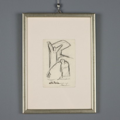 Drawing by Emilio Scanavino