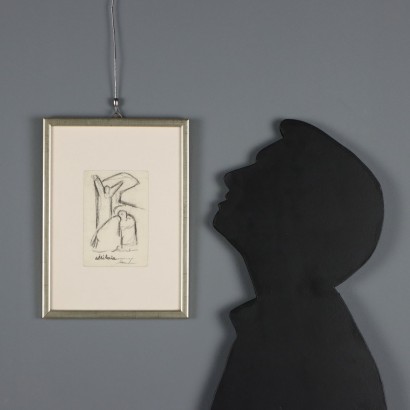 Drawing by Emilio Scanavino, Alleluia, Emilio Scanavino, Emilio Scanavino, Emilio Scanavino