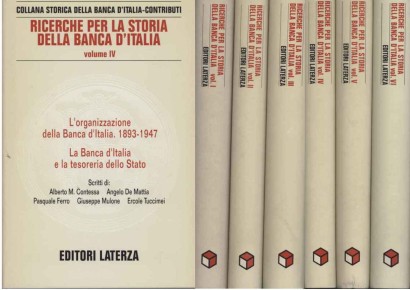 Ricerche per la storia della Banca d'Italia (6 Volumi)