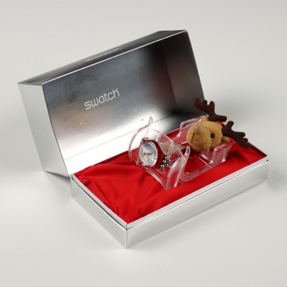 Swatch GZ408 Jingle Jangle Especial Navidad Suiza 2003 Original