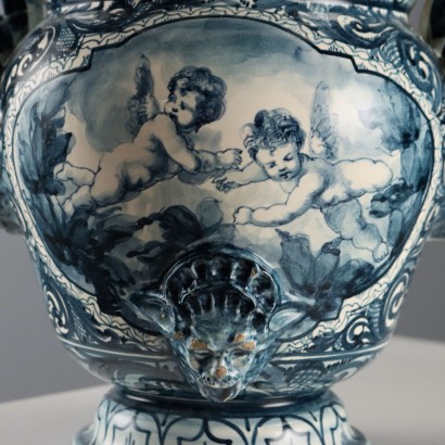 Orciolo in Maiolica Manifattura Spica Al