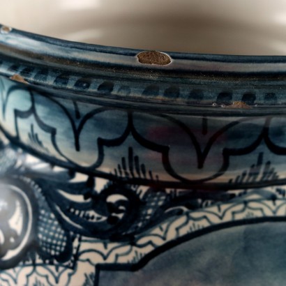 Orciolo in Maiolica Manifattura Spica Al