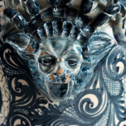 Orciolo in Maiolica Manifattura Spica Al
