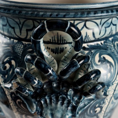 Orciolo in Maiolica Manifattura Spica Al