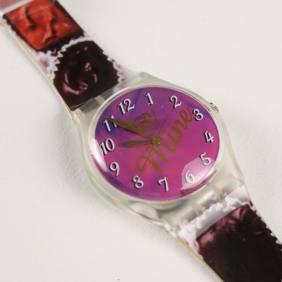 Gruppo di Tre Orologi Swatch a Tema
