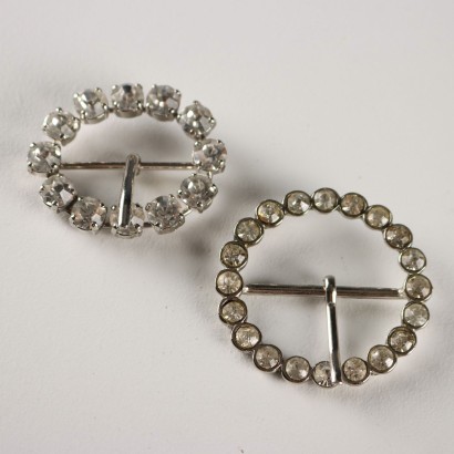 Fibbie Vintage con Strass