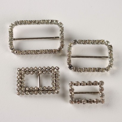 Fibbie Vintage con Strass