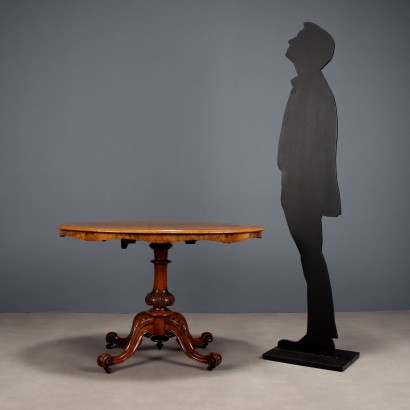 coffee table, sail table, mahogany sail table