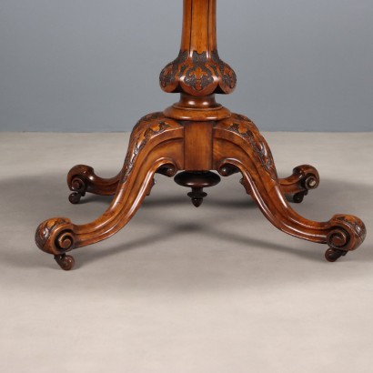 coffee table, sail table, mahogany sail table