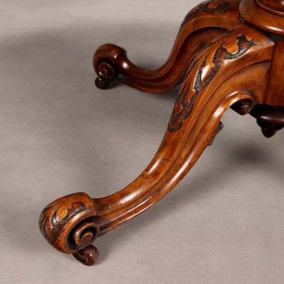 coffee table, sail table, mahogany sail table