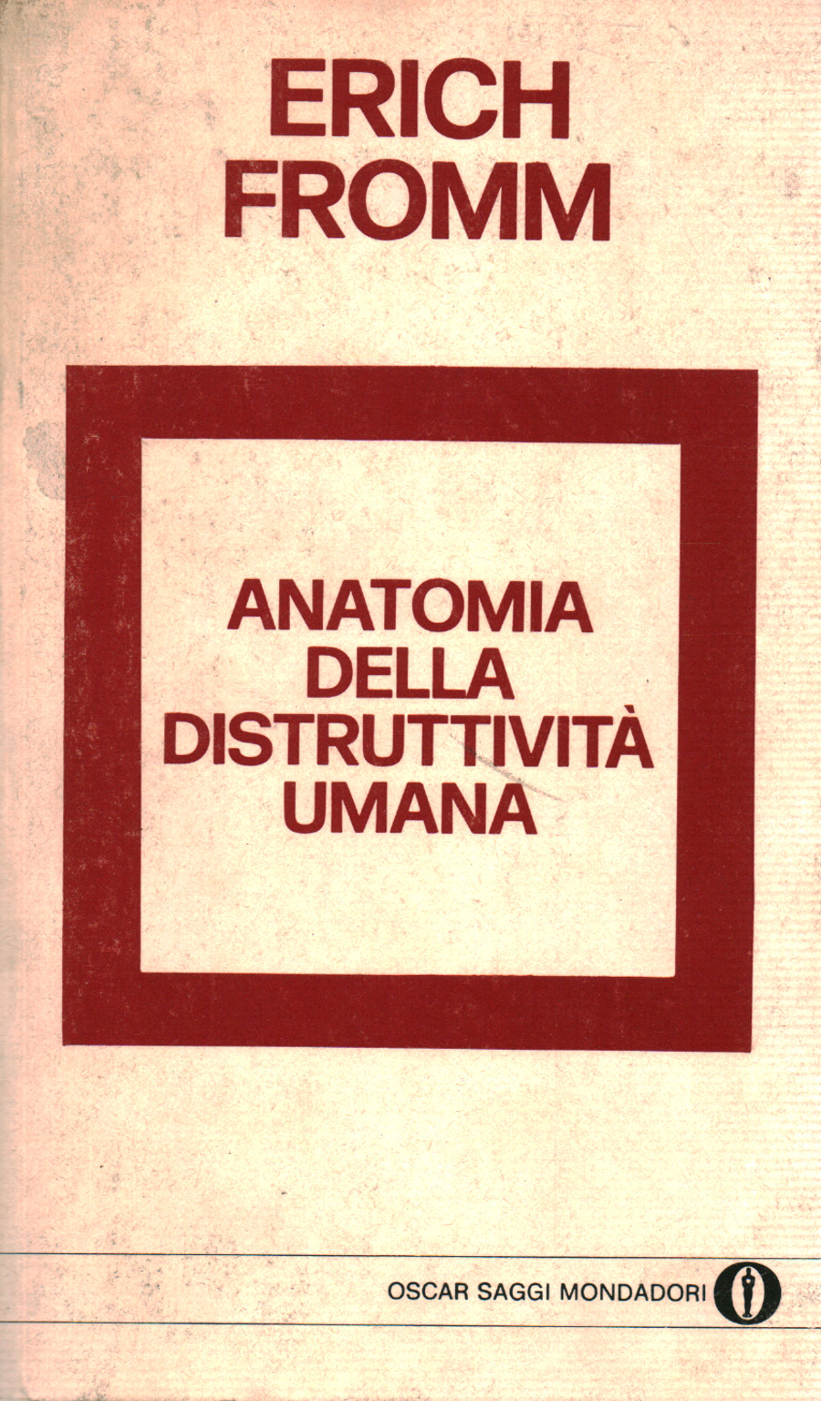 Anatomia della distruttività umana