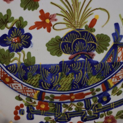 Gruppo di Sette Piatti in Maiolica di%,Gruppo di Sette Piatti in Maiolica di%,Gruppo di Sette Piatti in Maiolica di%