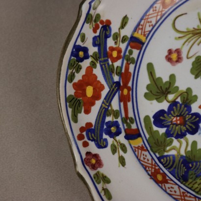 Gruppo di Sette Piatti in Maiolica di%,Gruppo di Sette Piatti in Maiolica di%,Gruppo di Sette Piatti in Maiolica di%