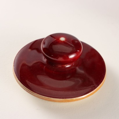 Potiche in Porcellana Rosso Rituale