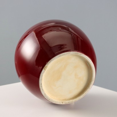Potiche in Porcellana Rosso Rituale