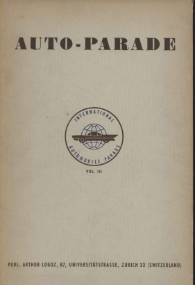 International automobile parade / Internationale automobil-parade / Parade internationale d'automobiles (Volume 3)