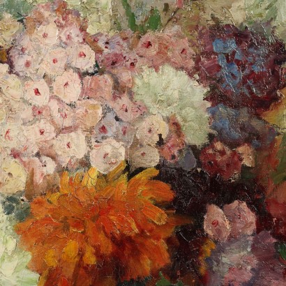 Painting Anna Gumlich-Kempf,Vase of flowers.,Anna Gumlich - Kempf,Anna Gumlich - Kempf,Anna Gumlich - Kempf