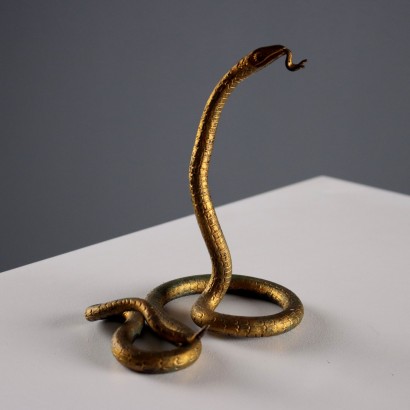 Wilhelm Ancre Remontoir Silver Onion Clock with Snake-Shaped Stand - Switzerland, First Quarter of the 20th Century | Antiques and Objects_1322522 Silver Onion Clock with Stand,Ancre Re Silver Onion Clock,Wilhelm Silver Onion Clock
