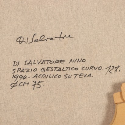 Dipinto di Nino di Salvatore,Spazio gestaltico curvo 128,Nino di Salvatore ,Nino di Salvatore ,Nino di Salvatore ,Nino di Salvatore