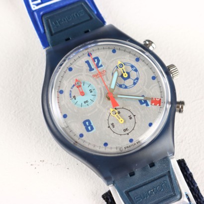 Coppia di Orologi Swatch a Tema Calcio