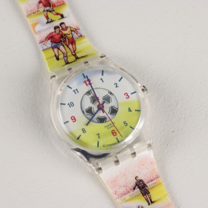 Coppia di Orologi Swatch a Tema Calcio