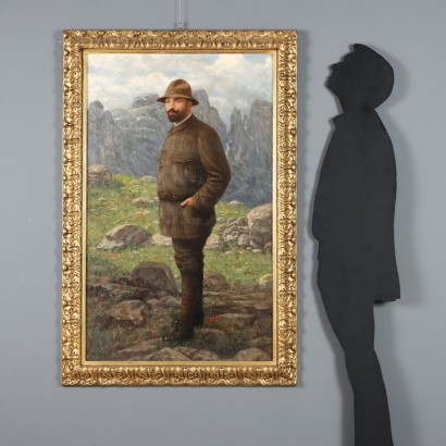 Dipinto di Giovanni Caldana,Figura nel paesaggio,Giovanni Caldana,Giovanni Caldana,Giovanni Caldana,Giovanni Caldana,Giovanni Caldana