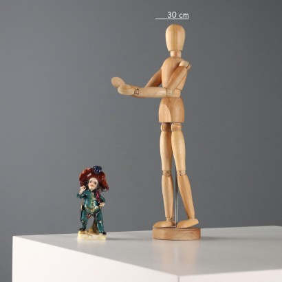 Statuina in Porcellana Manifattura Capodim