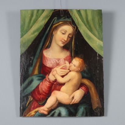 Dipinto Madonna con Bambino