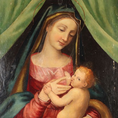 Dipinto Madonna con Bambino