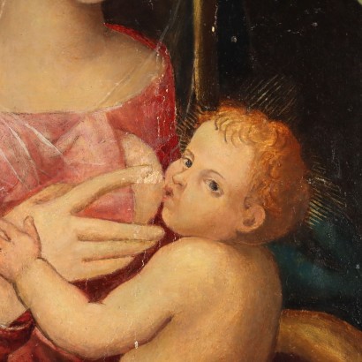 Dipinto Madonna con Bambino