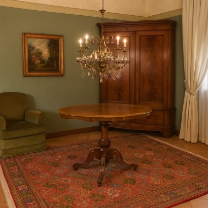 mesa de centro, mesa de vela, mesa de vela de caoba