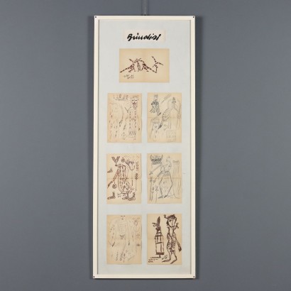 Gruppo di Disegni di Remo Brindisi