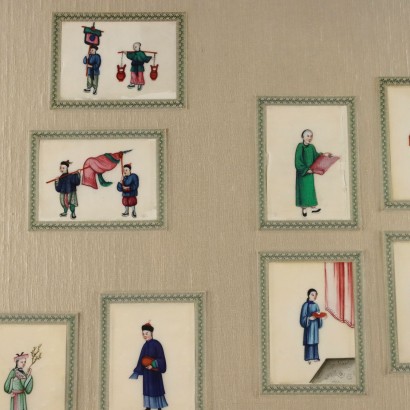 Paintings Collection of Chinese Figures 186, Paintings Collection of Chinese Figures 1860