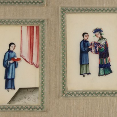 Paintings Collection of Chinese Figures 186, Paintings Collection of Chinese Figures 1860