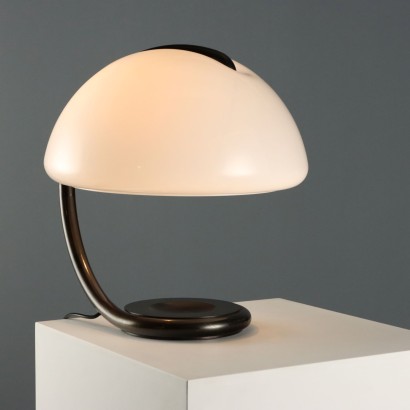 Martinelli Luce Serpente Lamp Plastic Metal Design Italy 1960s