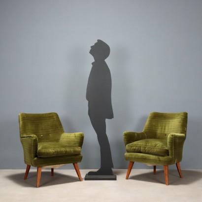 Two 1950s armchairs 0apostrop