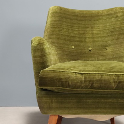 Two 1950s armchairs 0apostrop