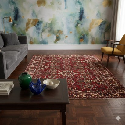 Bakhtiary-Teppich - Iran, Bakhtiary-Teppich - Iran, Bakhtiary-Teppich - Iran