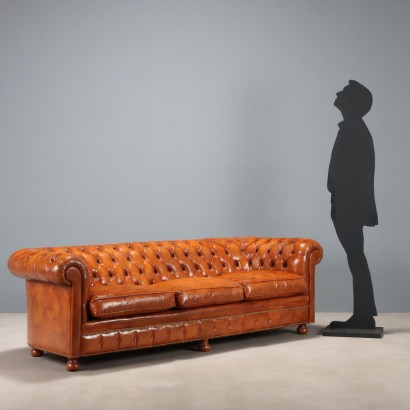 Canapé 3 places style Chesterfield