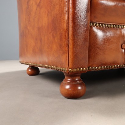 Canapé 3 places style Chesterfield