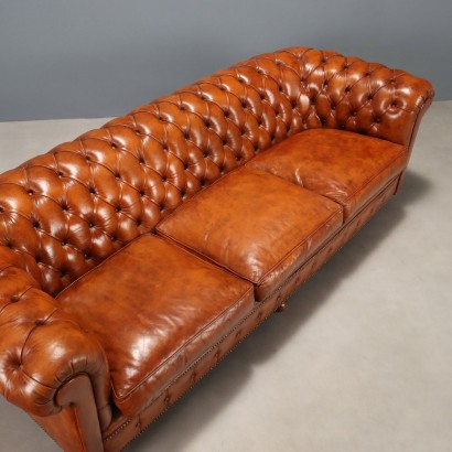 Canapé 3 places style Chesterfield