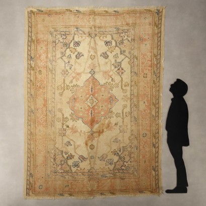 Antiker Ushak-Teppich aus Baumwolle und Wolle mit großem Knoten, 288 x 205 cm_1324827 Uschak-Teppich – Türkei,Uschak-Teppich – Türkiye