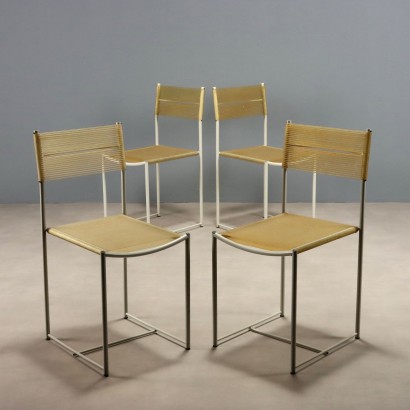 'Spaghetti' chairs by Giandomenico Belotti for Alias