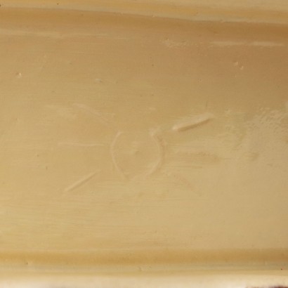 Fioriera in Ceramica Barbotine