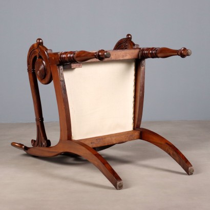 ARMCHAIRS, Pair of Louis Philippe Armchairs in Mo