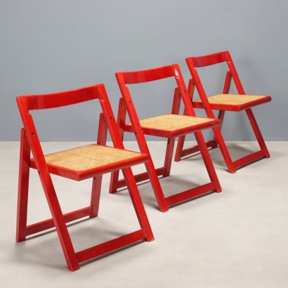 Three 'Trieste' Chairs by Aldo Jacober for Bazzani