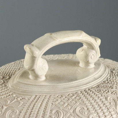 Tureen with Oval Earthenware Plate, Tureen and Oval Earthenware Plate