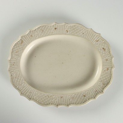 Tureen with Oval Earthenware Plate, Tureen and Oval Earthenware Plate